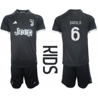 Juventus Danilo Luiz #6 Replika babykläder Tredjeställ Barn 2023-24 Kortärmad (+ korta byxor)